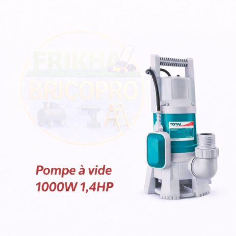 POMPE A VIDE 1000W 1.4HP