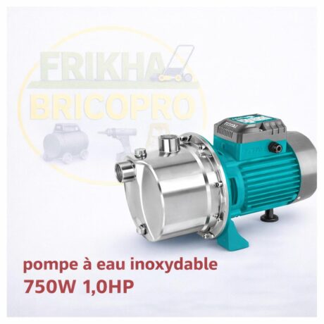 POMPE A EAU INOXYDABLE 750W 1.0HP